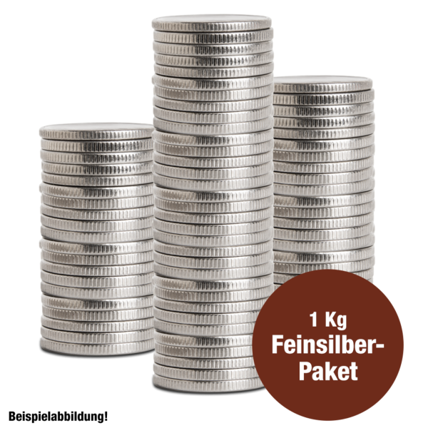S98710023 ^ V0001148 ^  ^  ^  ^_1_Kg_Feinsilber_19._&_20._Jh_Satz