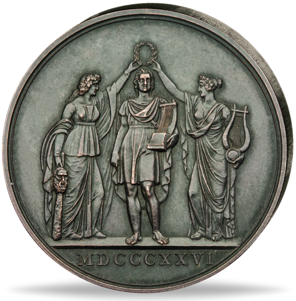 Goethe Medaille - Vorderseite Münze