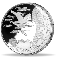 10 Euro Nationalpark Wattenmeer - Vorderseite Münze 10 Euro Nationalpark Wattenmeer - Vorderseite Münze