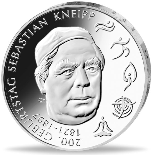 20 Euro Sebastian Kneipp - Vorderseite