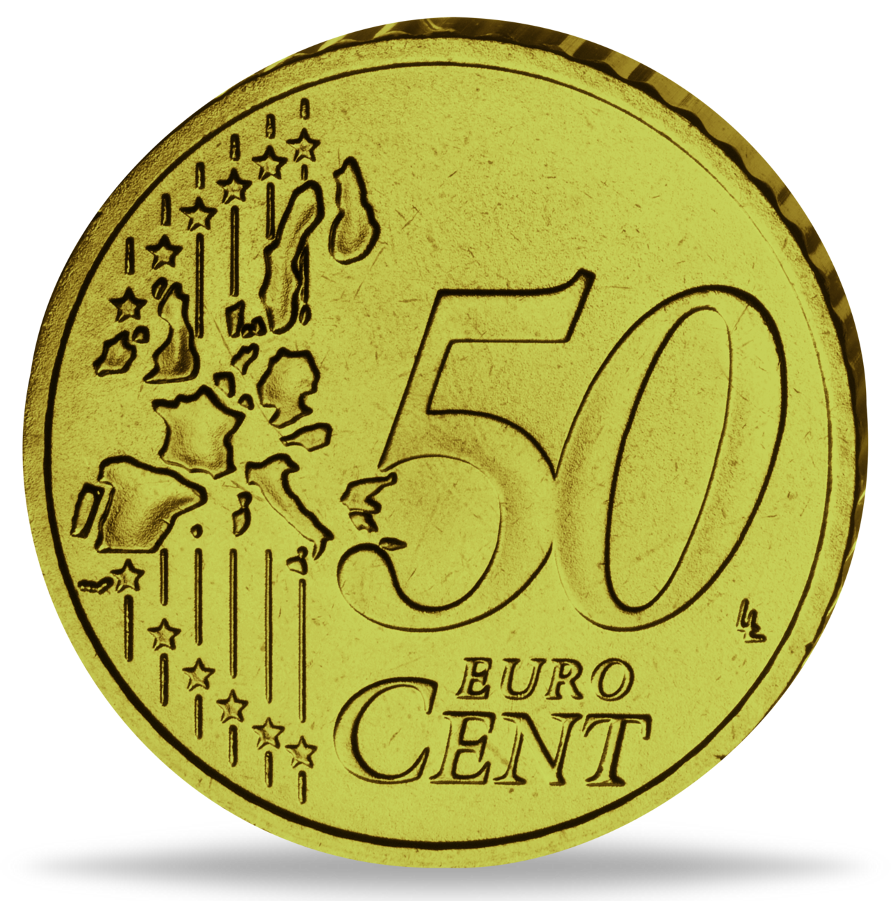 50 Cent „Brandenburger Tor Deutschland“ MünzenVersandhaus Emporium
