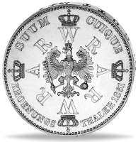 Preussen Kroenung 1861 - Münze Rückseite Preussen Kroenung 1861 - Münze Rückseite