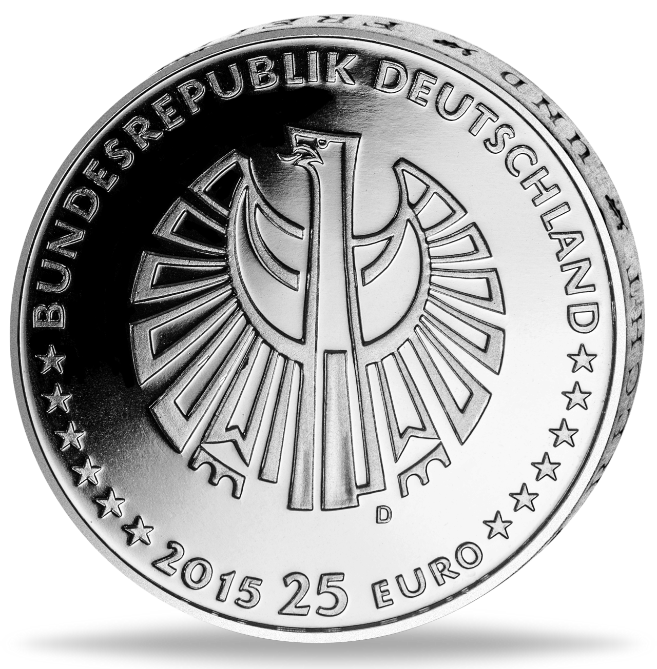 25 Euro Münze 25 Jahre Deutsche Einheit Wert 25 Euro „25 Jahre Deutsche Einheit - D - PP“ | Münzen-Versandhaus