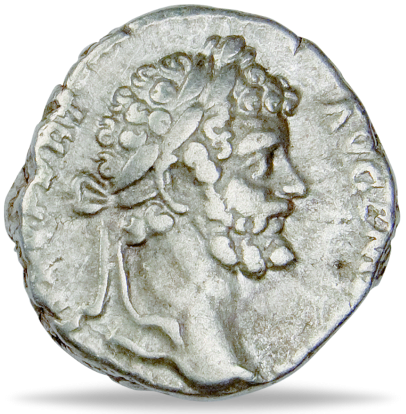 Denar Kaiser Septimius Severus - Vorderseite Münze