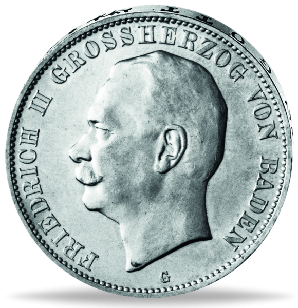 5 Mark Friedrich II.  - Vorderseite Münze