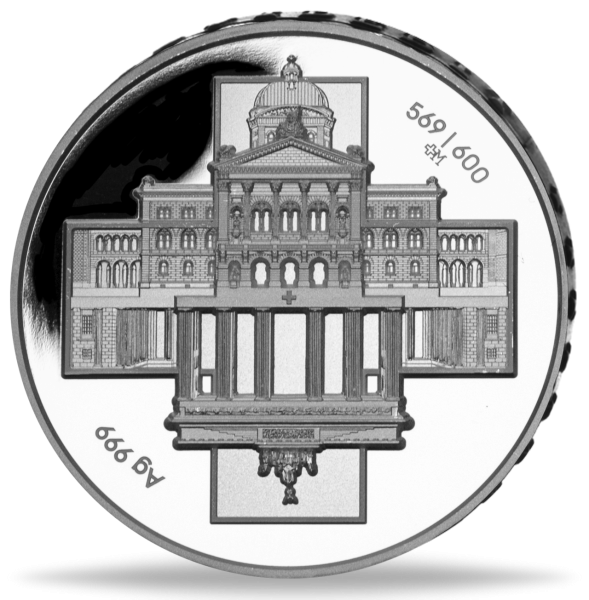 Schweiz, Silber-Gedenkprägung WMF 2026, PP - Gedenkprägung Vorderseite