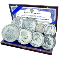 8 Münzen Preussen über Jahrhunderte - Kassette 8 Münzen Preussen über Jahrhunderte - Kassette