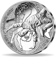 10 Euro Breakdance Olympiade Paris 2024 Silber - Vorderseite Münze 10 Euro Breakdance Olympiade Paris 2024 Silber - Vorderseite Münze