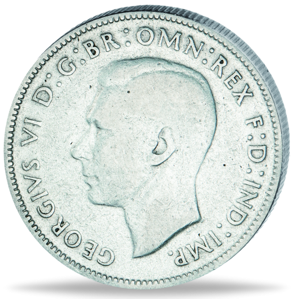 1 Florin Georg VI - Vorderseite Münze