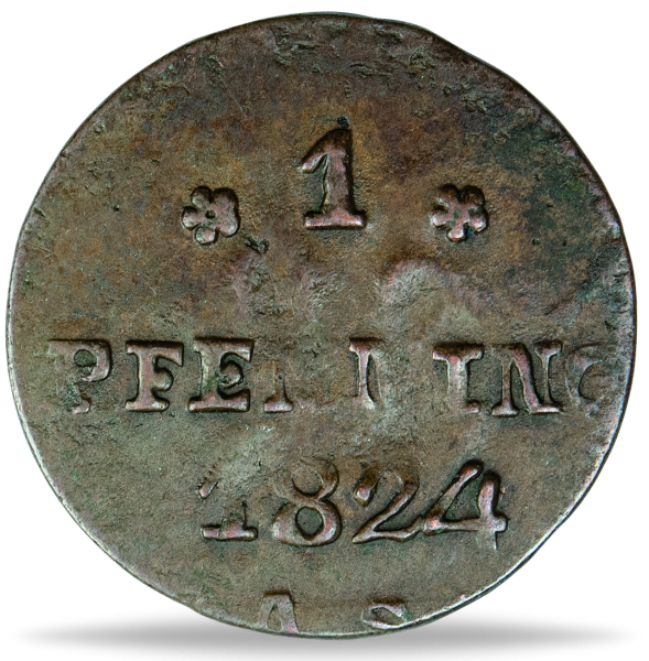 1 Pfennig Rostock - Vorderseite Münze