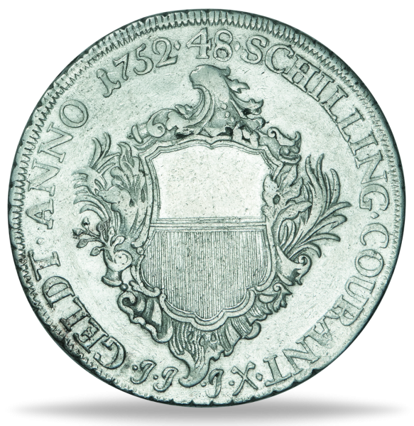 48 Schilling Luebeck - Münze Rückseite