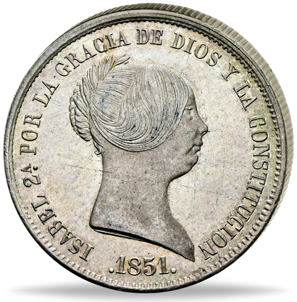 N021126071 ^ - ^ - ^ - ^ - ^_20Reales_Isabella_II_Spanien_VS