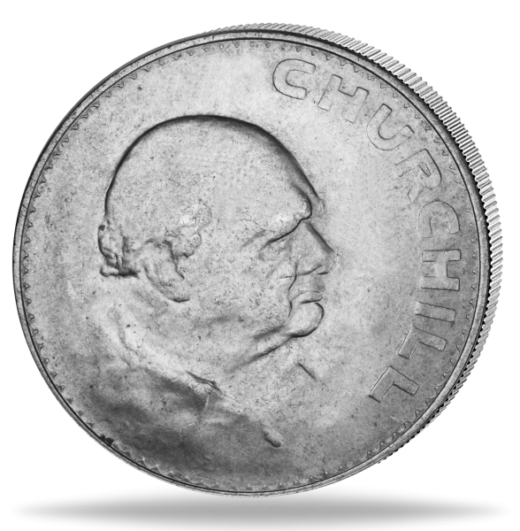 1 Crown Churchill - Münze Vorderseite