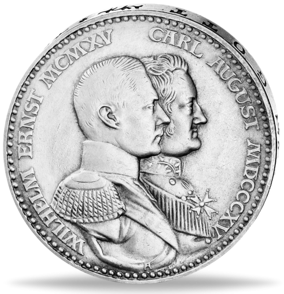 3 Mark Jahrhundertfeier des Großfürstentums - Vorderseite Münze