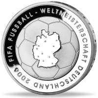 10 Euro FIFA Fußball-WM - Vorderseite Münze 10 Euro FIFA Fußball-WM - Vorderseite Münze
