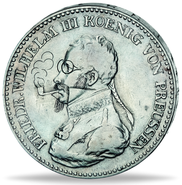 Königreich Preußen, Taler 1818 D, Uniform (T.246) - Münze Vorderseite