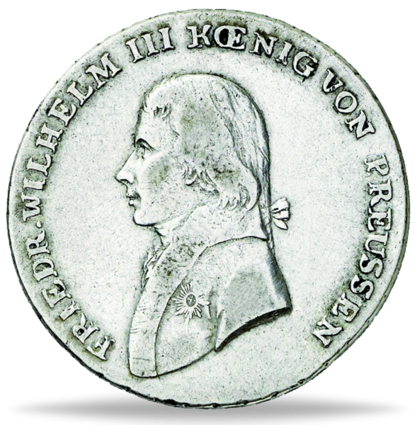 Taler Friedrich Wilhelm III. Thun 242 - Vorderseite Münze