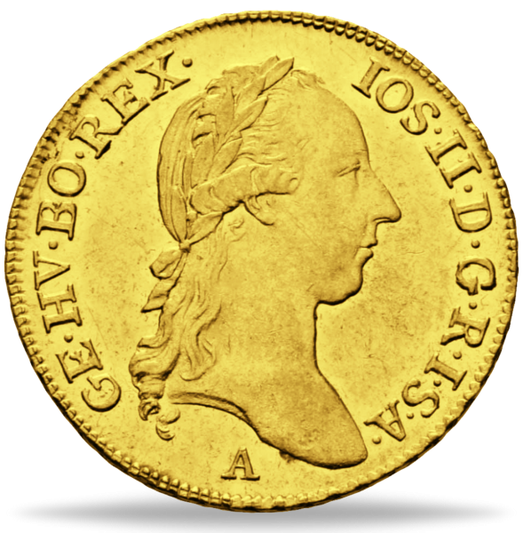 Dukat Joseph II Haus Habsburg 1786 - Vorderseite Münze