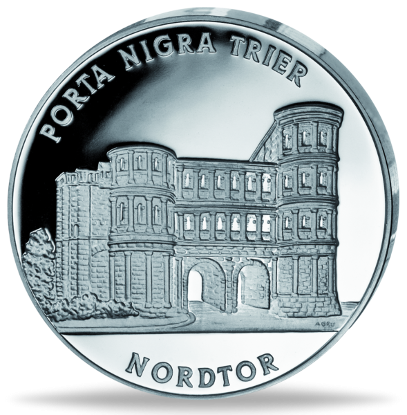 Porta Nigra in Trier - Vorderseite Gedenkprägung