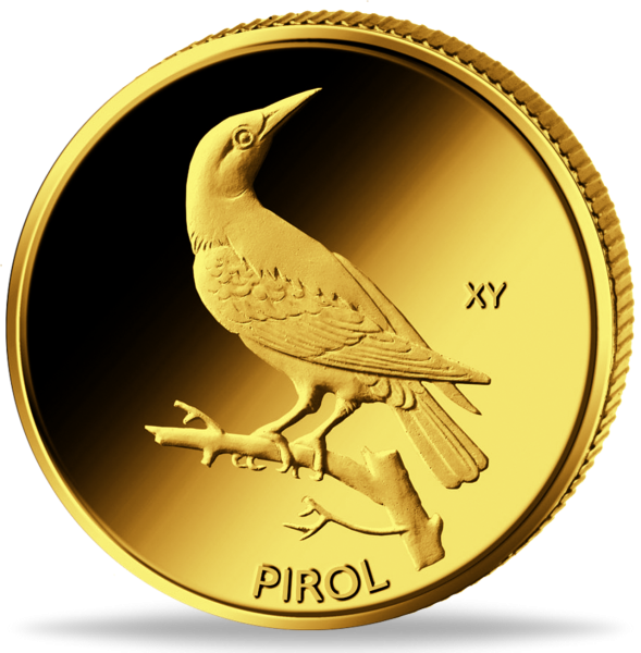 20 Euro Pirol - Vorderseite Münze