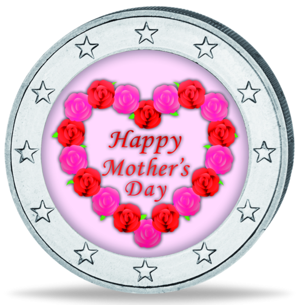 2 Euro - Muttertag 2022 - Münze Vorderseite