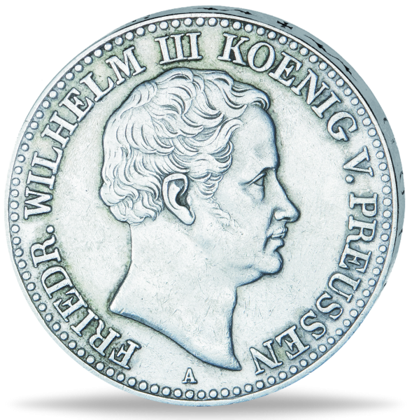 Taler Friedrich Wilhelm III - Vorderseite Münze