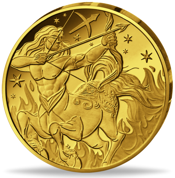 Frankreich, 5 Euro Schütze, 2026, 0,5 g Gold, PP - Münze Vorderseite