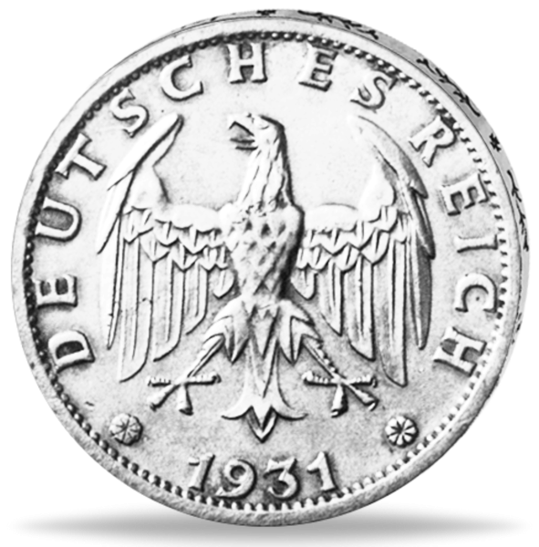 3 Reichsmark Weimar Kursmünze Jaeger 349 - Münze Vorderseite