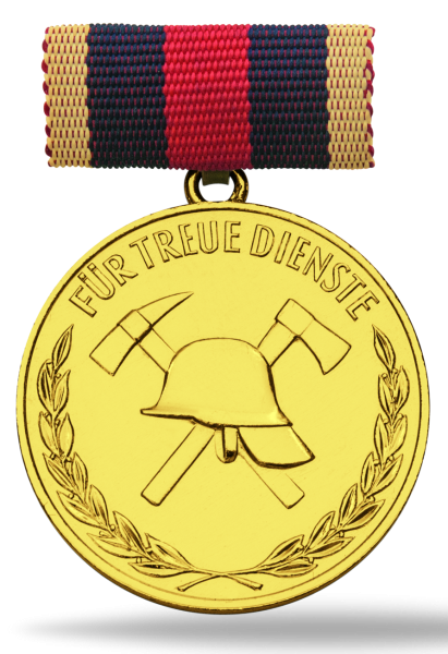 Verdienstmedaille Freiwillige Feuerwehr in Silber der DDR