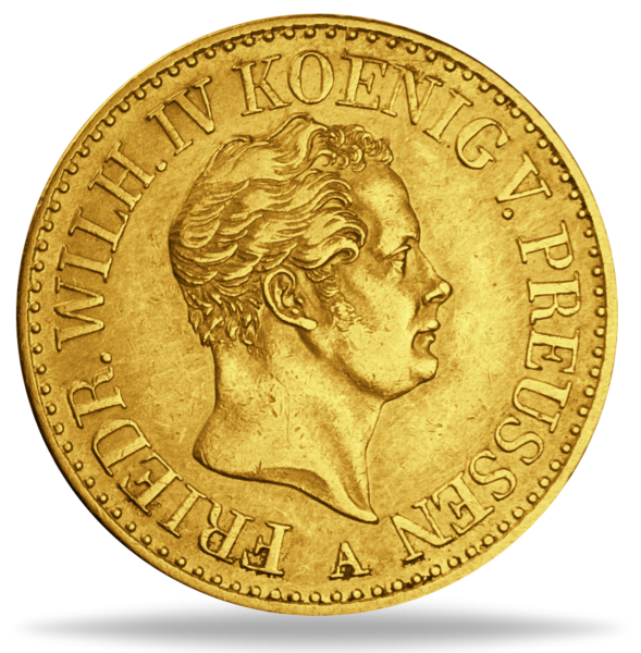 Friedrich Wilhelm IV - Vorderseite Münze