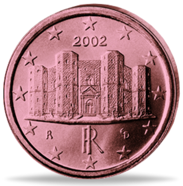 1Cent Italien - Münze Vorderseite