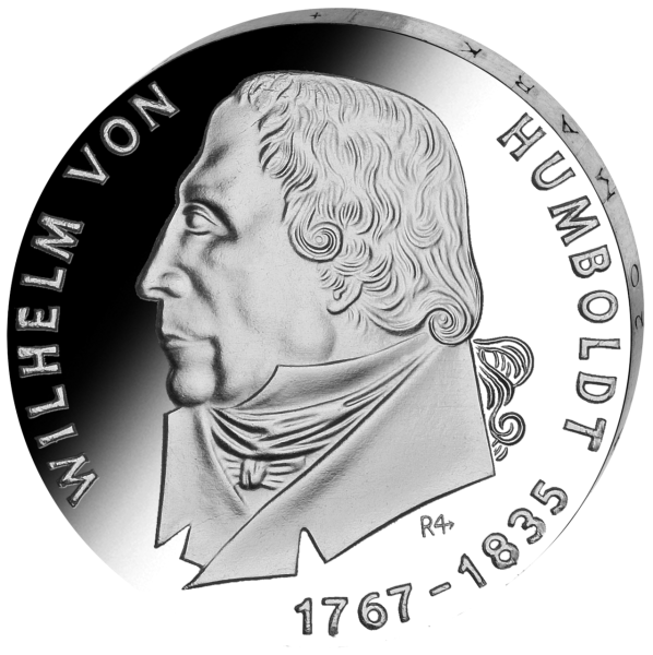 20 Mark Humboldt Probe - Vorderseite Münze