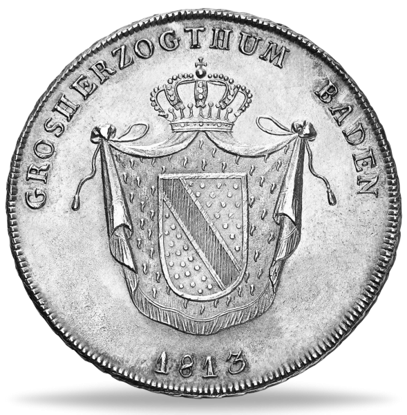 1 Kronenthaler Großherzogtum Baden - Münze Vorderseite