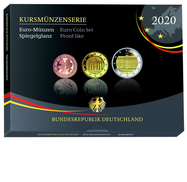 5,88 Euro Kursmünzensatz - Prägestätte Stuttgart