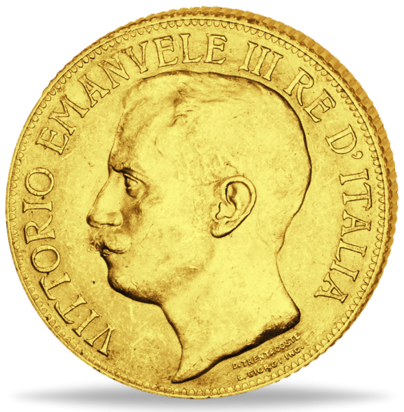 50 Lire Victor Emanuell II - Münze Vorderseite