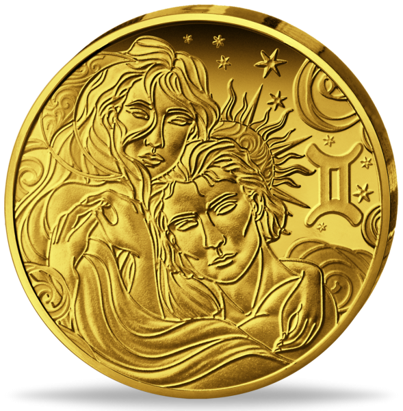 Frankreich, 5 Euro Zwilling, 2026, 0,5 g Gold, PP - Münze Vorderseite