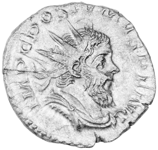 Antoninian Postumus - Münze Vorderseite