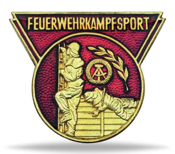 Abzeichen DDR Kampfsport gold - Vorderseite