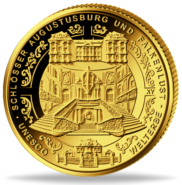100 Euro Brühl - Münze Vorderseite
