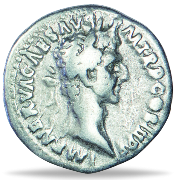 Denar Kaiser Nerva - Münze Vorderansicht