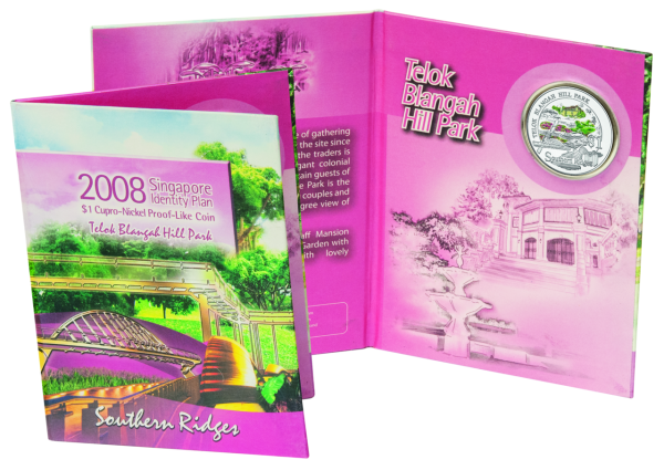 1 Dollar Teloh Blangah Hill Park Abbildung 2 Blister