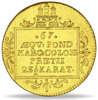 Freie und Hansestadt Hamburg, Dukat 1807, Münze Rückseite Freie und Hansestadt Hamburg, Dukat 1807, Münze Rückseite