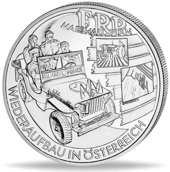 Österreich, 20 Euro Nachkriegszeit, 2003, PP - Münze Vorderseite