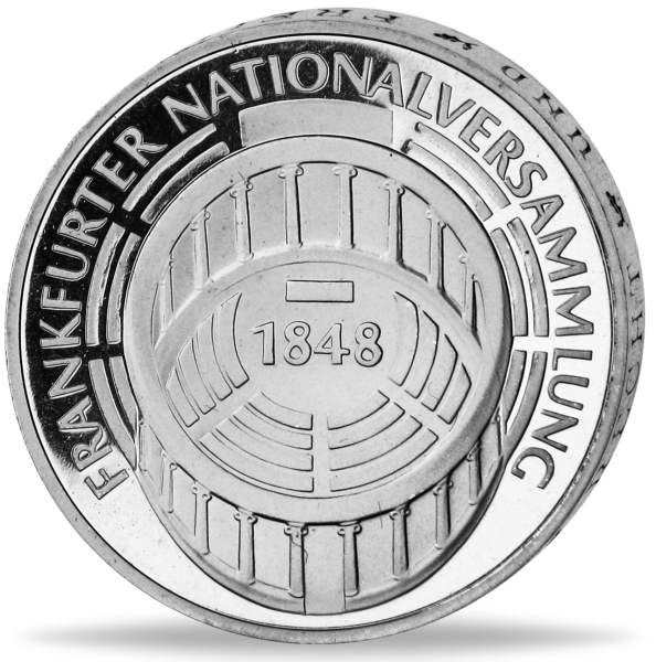 5 DM Frankfurter Nationalversammlung - Münze Vorderseite