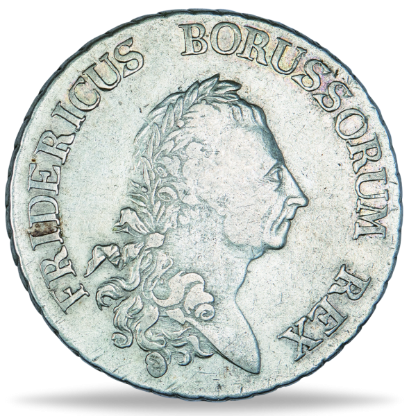 1 Taler Friedrich II - Vorderseite Münze
