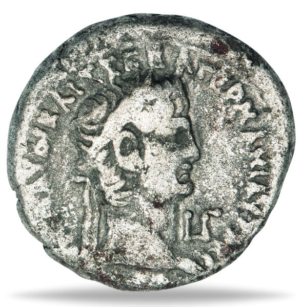 Tetradrachme Kaiser Claudius - Münze Vorderseite
