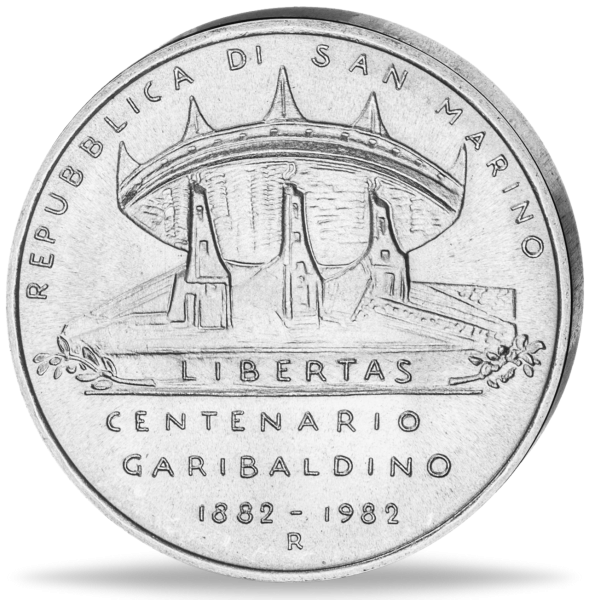1000 Lire Garibaldi - Münze Vorderseite