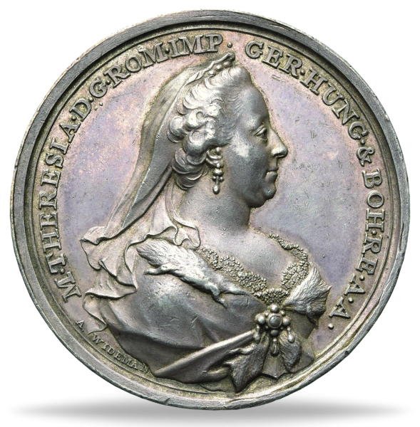 Gedenkprägung Maria Theresia - Vorderseite