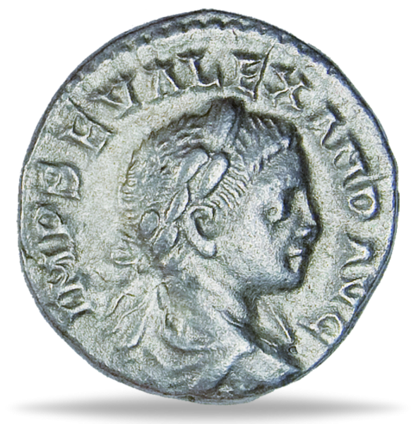 Denar Severus Alexander - Vorderseite Münze
