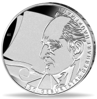 10 Euro Gerhart Hauptmann - Münze Vorderseite 10 Euro Gerhart Hauptmann - Münze Vorderseite